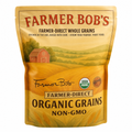Farmer Bob's organic hard red wheat berries, 5 lb resealable bag, non-GMO USA grown