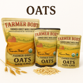 USDA Organic Steel Cut Oats Non-GMO Farmer Bob's Farmer-Direct
